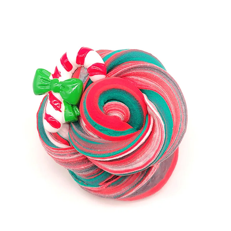 Детская игра Сделай Сам елочных игрушек пушистый поставки слаймов Шпатлёвки