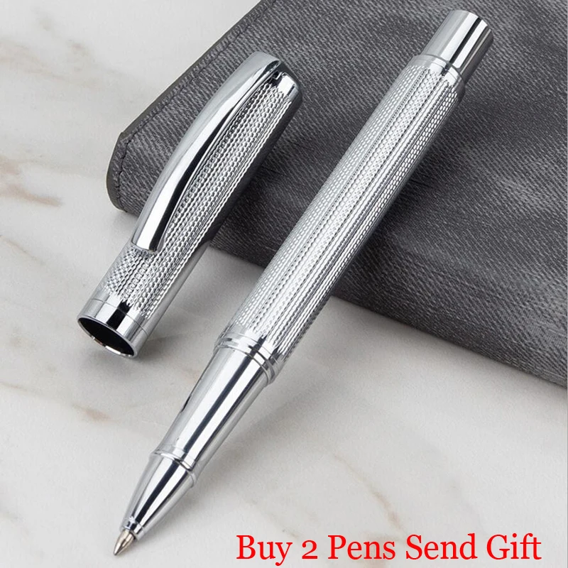 

New Arrival Brand Full Metal Roller Ballpoint Pen Office Executive Business Men Signature Pen Buy 2 Send Gift