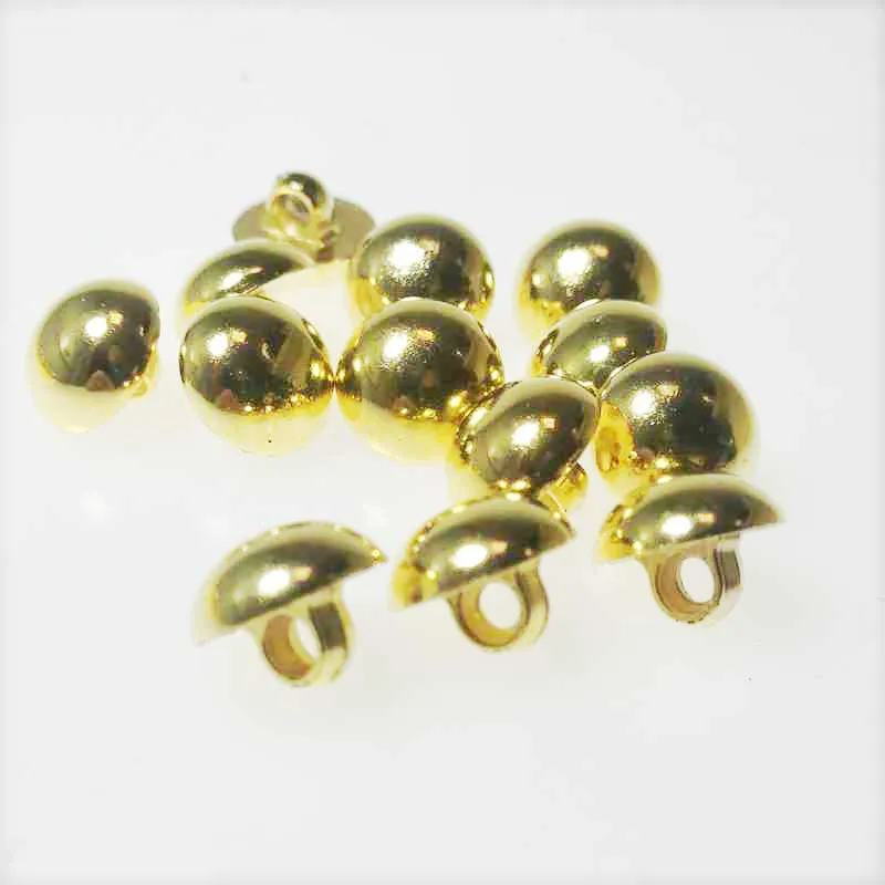 HL монополия 12 мм гальванические Золотые кнопки аксессуары одежды творчество