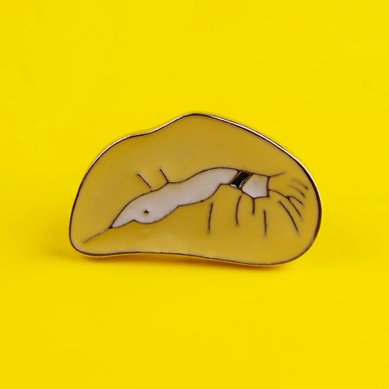 Крутые Значки для одежды рюкзака джинсов эмалевые значки панк девушки ретро