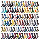 Новые европейские и американские взрослые модные носки мужские носки чулки из чистого хлопка на весну и лето