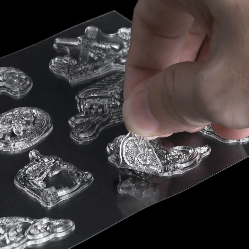 Прозрачный силиконовый штамп для скрапбукинга сделай сам декор фотоальбома | Дом