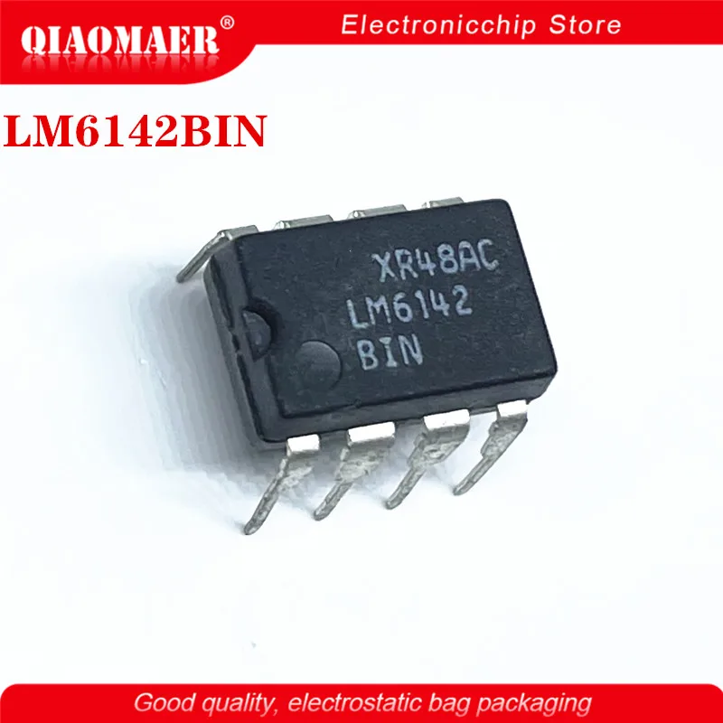 

Интегральная схема LM6142BIN LM6142 DIP8, 1 шт.