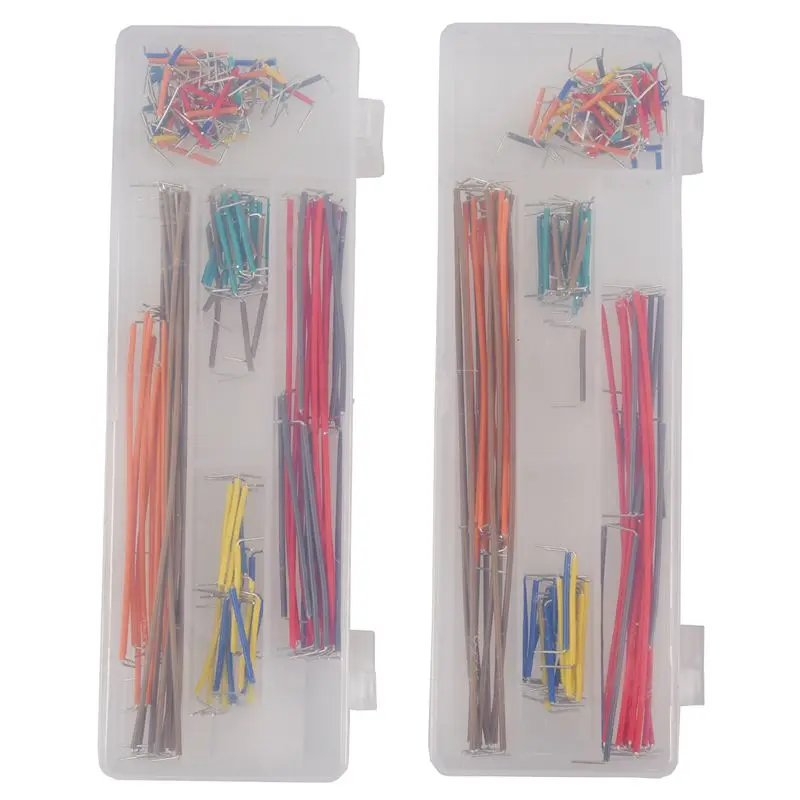 2x140 шт. без припоя макетная плата соединительный кабель провод набор u образной