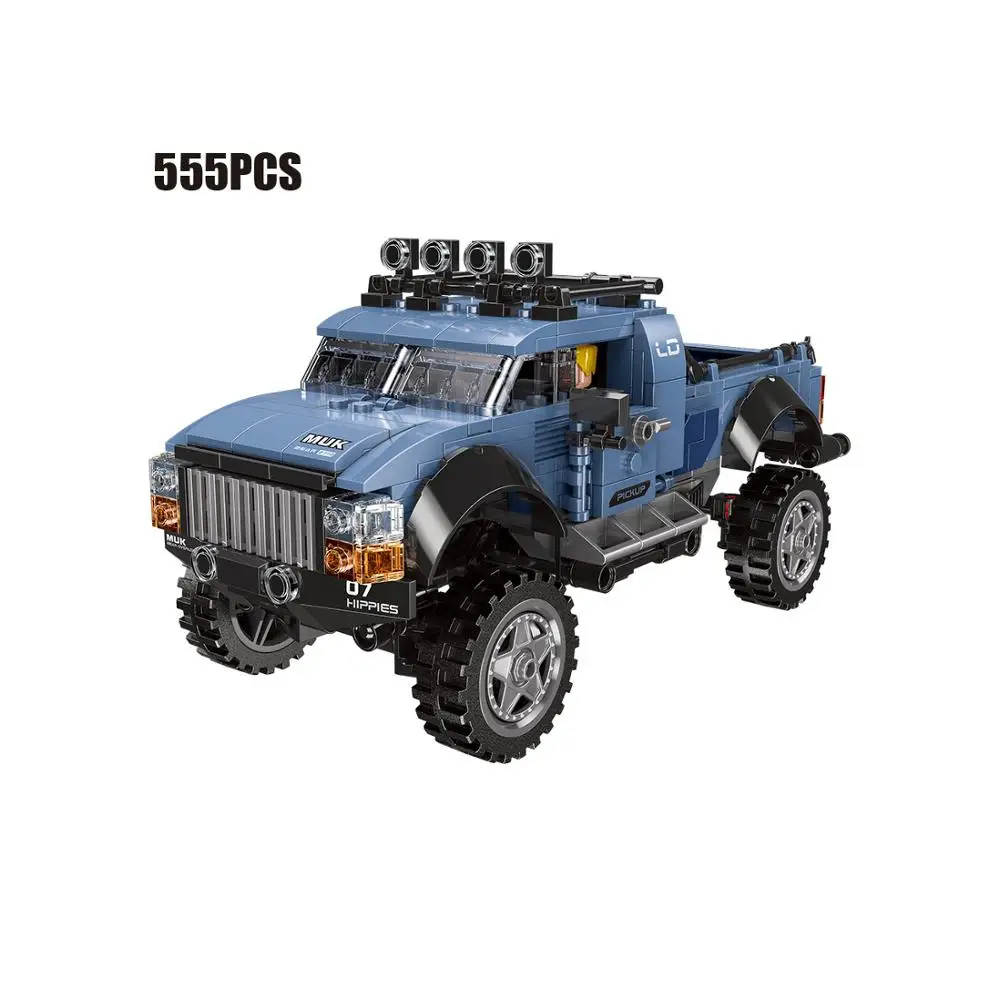 Модель грузовика-пикапа Creator moc ford f150 raptor конструктор для внедорожников