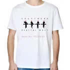 Футболка Kraftwerk мужская с графическим принтом, электронный синтет, топ с коротким рукавом в стиле 70-х, уличная одежда в стиле Харадзюку