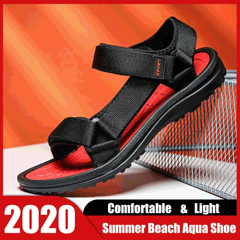 

Женские и мужские сандалии TaoBo, дышащие уличные туфли на плоской нескользящей подошве, летние массажные тапочки ЕВА с мягкой подошвой, 2020