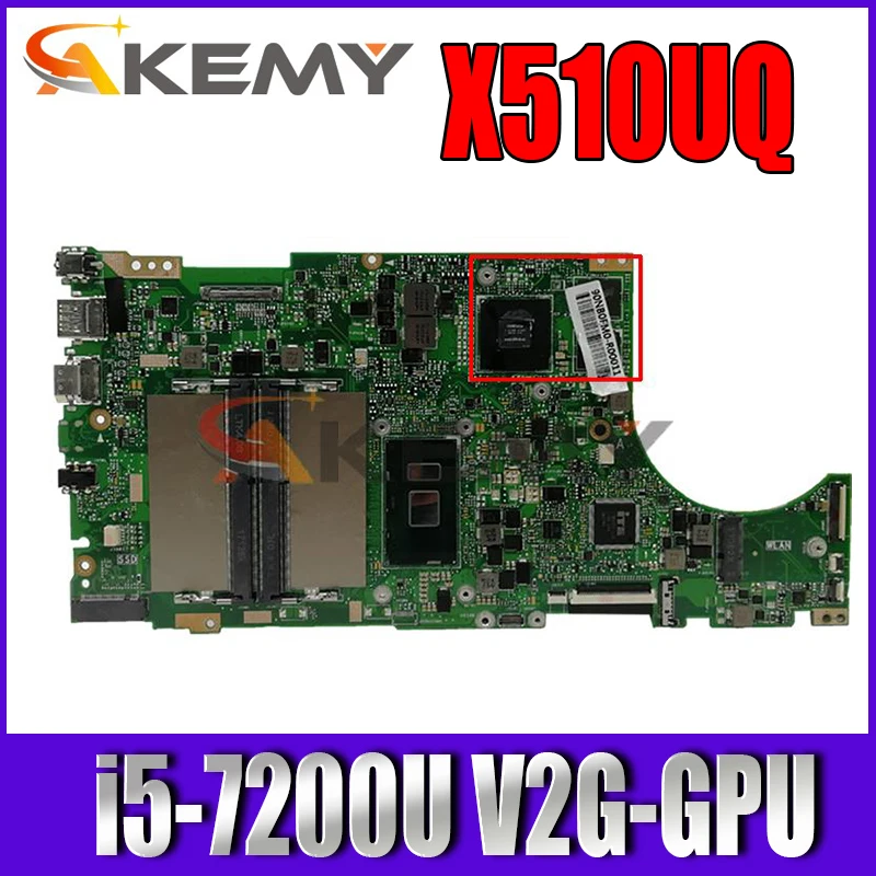 

Новая материнская плата MB X510UQ для ASUS X510U X510UN X510UF X510UR X510URR X510UQR X510UN X510UFO Laotop