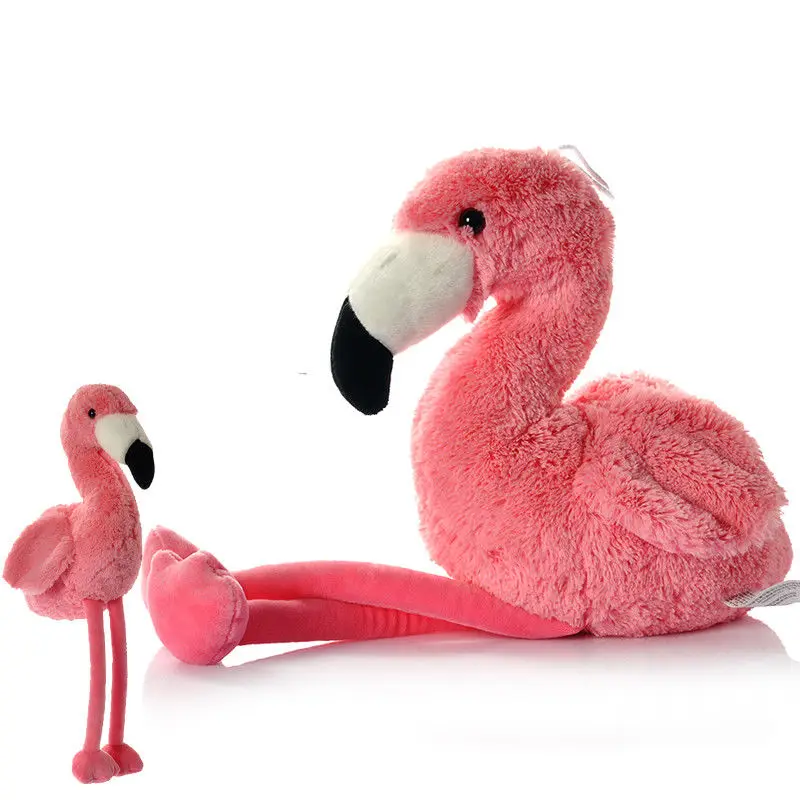 15.7" Flamingo Plush Toy Soft Stuffed Animal Bird Doll for Kids Gift | Игрушки и хобби