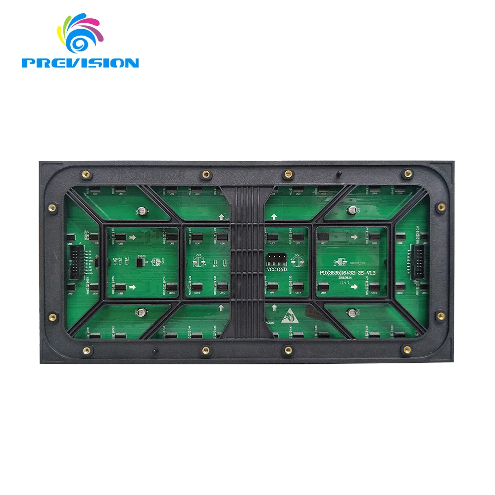 Светодиодный дисплей 320*160 мм 32*16 пикселей RGB 3in1 Напольный полный цвет SMD P10 модуль