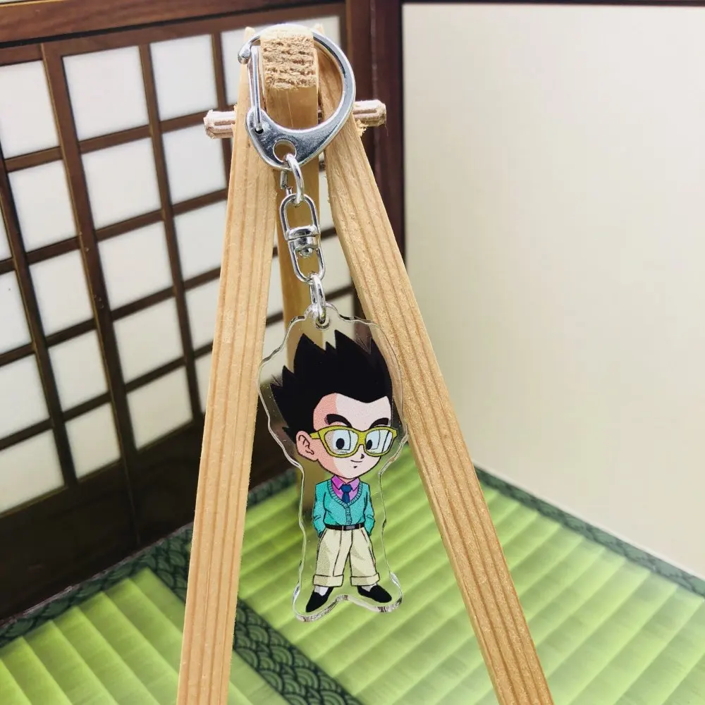 Dragon Ball Z аниме брелок мультфильм Супер Saiyan Goku брелок экшн игрушка Фигурки Коллекция Модель игрушки брелок кольцо брелок