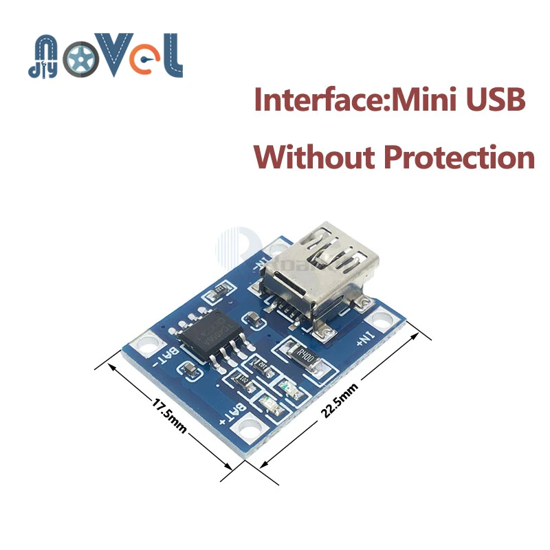 Type-c/Micro/Mini USB 5V 1A 18650 TP4056 модуль зарядного устройства литиевой батареи зарядная