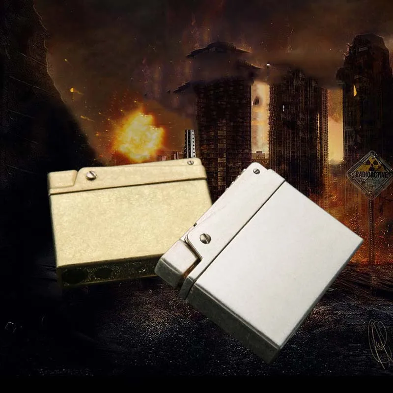 Аксессуары для сигарет креативные винтажные зажигалки Золотая Бутановая