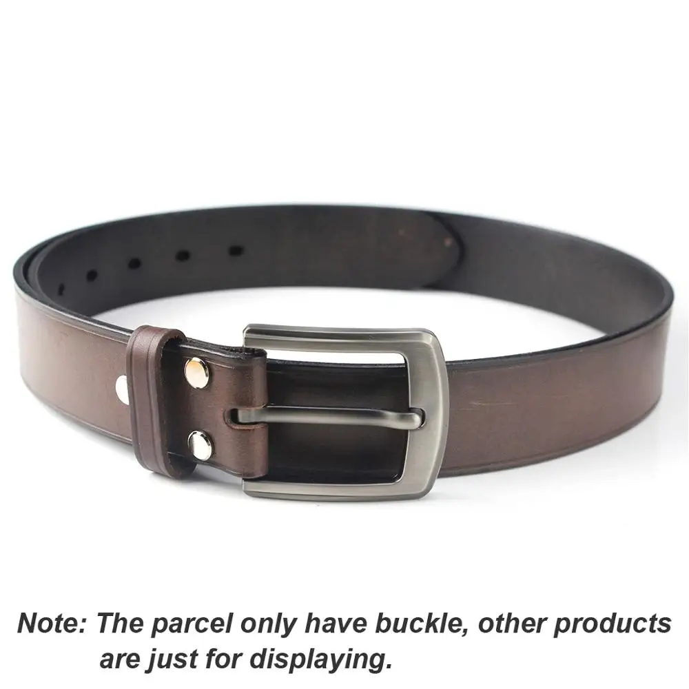 Металлическая мужская повседневная пряжка для ремня из цинкового сплава