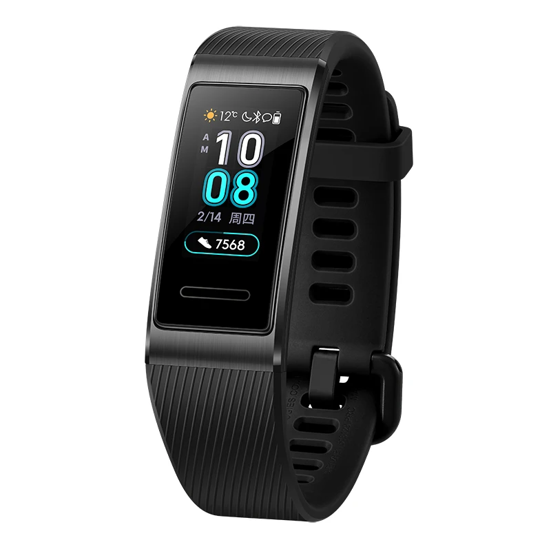 Оригинальный умный Браслет huawei Band 3 Pro 0 95 дюймов трекер для плавания