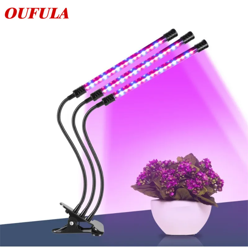 

BROTHER Led Plant Growth Lamp 5 Gear Dimming Timing Waterproof IP66 USB Belt Clip