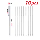 3510 шт.компл., щетки из нержавеющей стали для чистки мягких ворсинок и стеклянных трубок, инструменты для очистки аквариума, соломы, бутылки, щетки для чистки