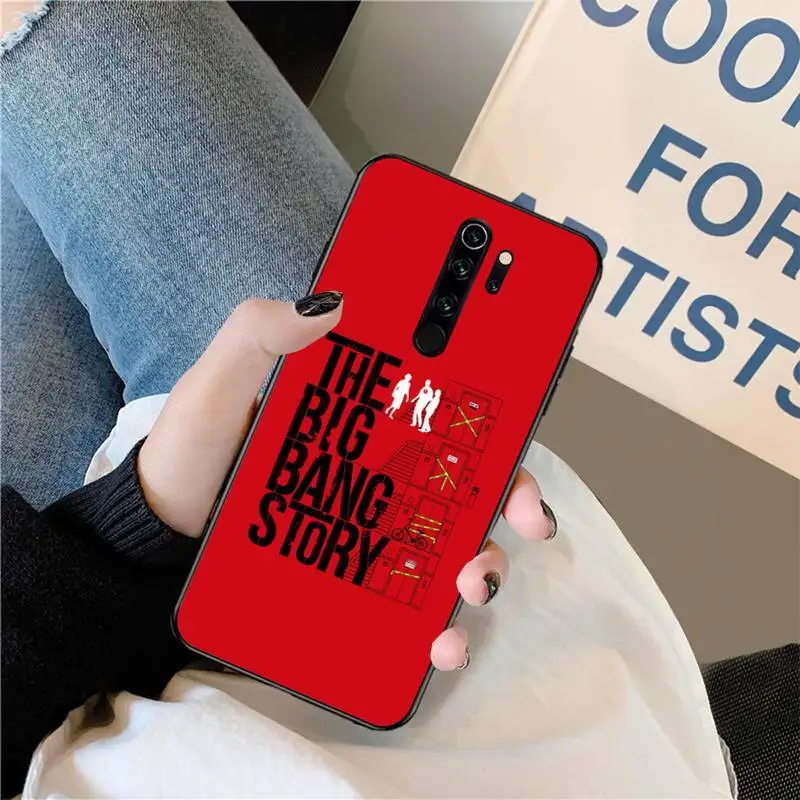 CUTEWANAN The Big Bang Theory TBBT мягкий силиконовый черный чехол для телефона Redmi Note 8 8A 8T 7 6 6A 5 5A