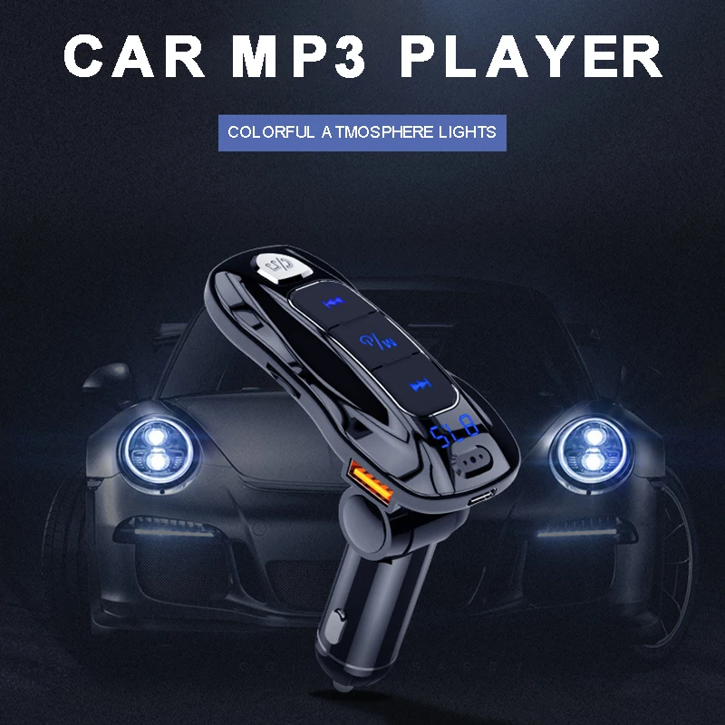 MAYITR 1 шт. портативный bluetooth 5 0 беспроводной FM передатчик PD3.0 Быстрая зарядка