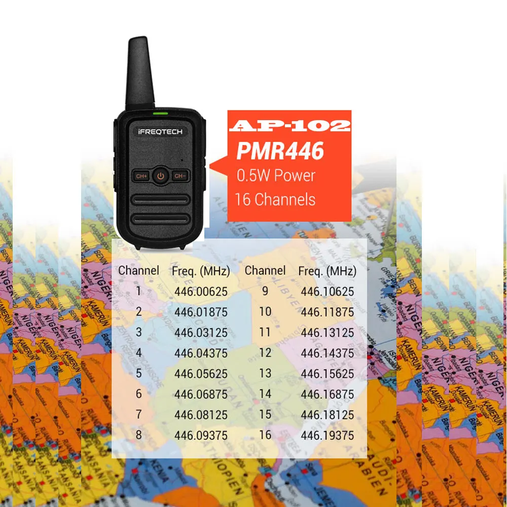 AP-102 Mini Walkie Talkie UHF двухстороннее радио 5W Portable 2-стороннее 400-470Mh Радио | Мобильные