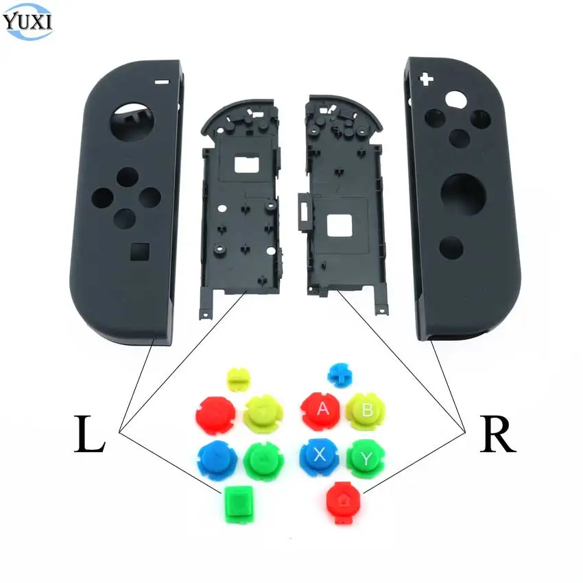 YuXi сменный пластиковый корпус L R чехол для Nintendo Switch NS NX Joy Con shell игровая