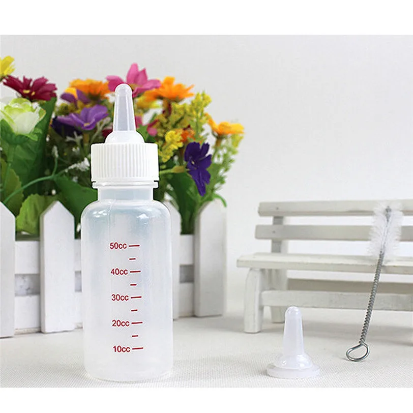 Бутылочка для кормления кошек собак щенков котят бутылочка животных комплект