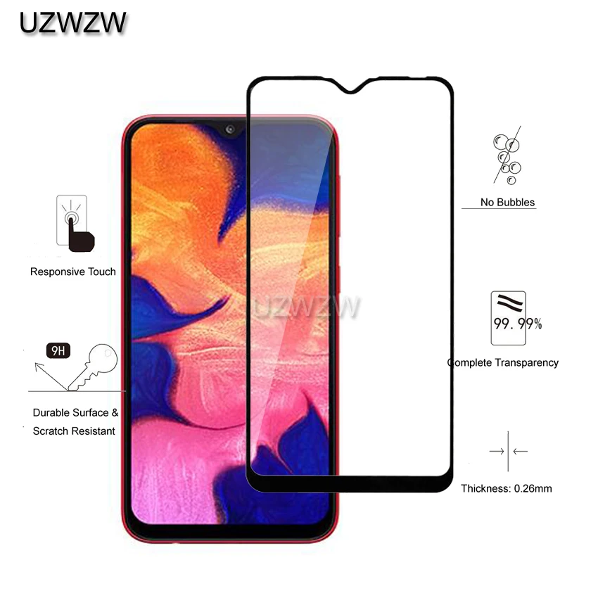 Защитное стекло для Samsung Galaxy A10 с полным покрытием 0 26 мм | Мобильные телефоны и