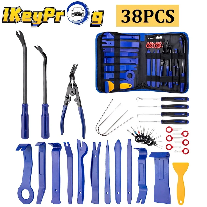 38Pcs Multifunction Removal Tool Kit Door Clip Panel Trim Dashboard Auto Car Opening Repair Set |