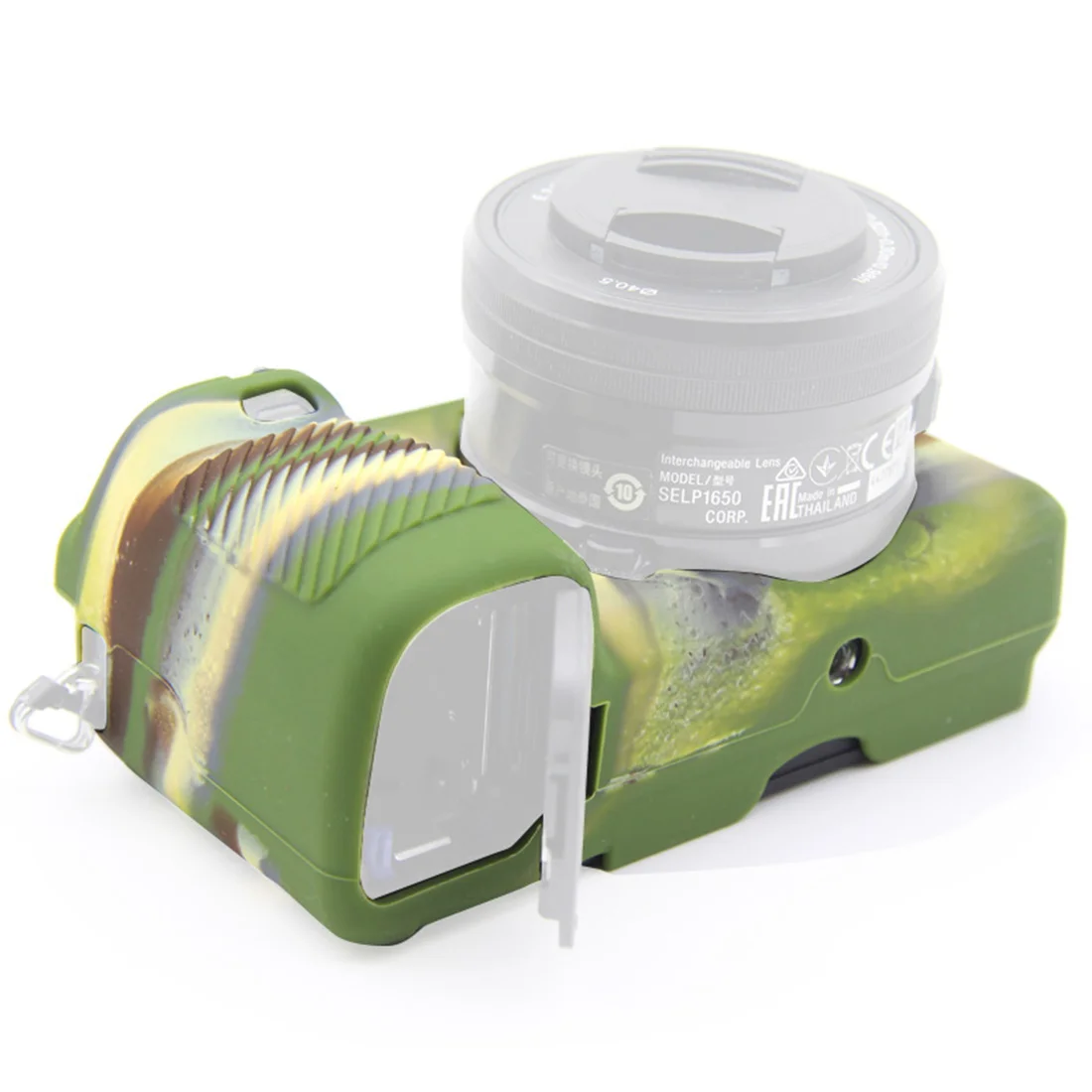 Силиконовый чехол для камеры мягкий ударопрочный с защитой от царапин Canon EOS M50 Sony