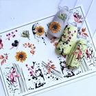 3D акриловые гравированные наклейки для ногтей, тисненые теплые солнцезащитные наклейки для ногтей, пустые Водные Наклейки, подарок на день Святого Валентина Z0385