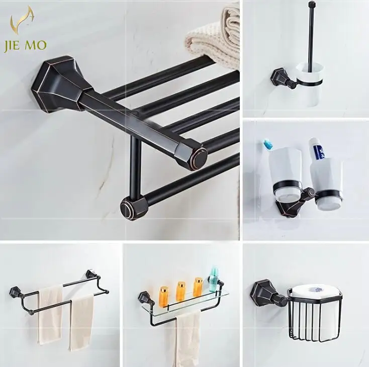 Черная покупка вещей вещь вешалка Набор туалетный архаиз для полотенец ванной