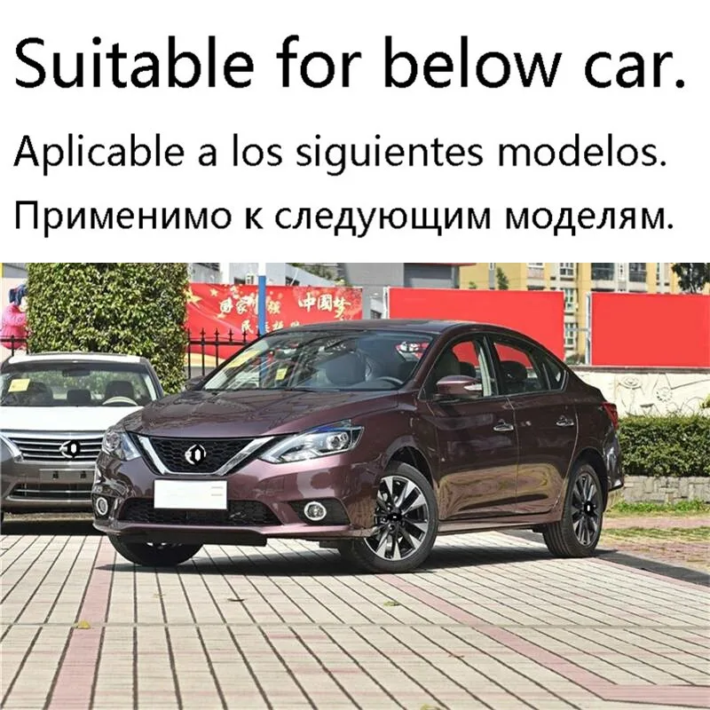 Авто хром модифицированный декоративный Передний Задний бампер внешние