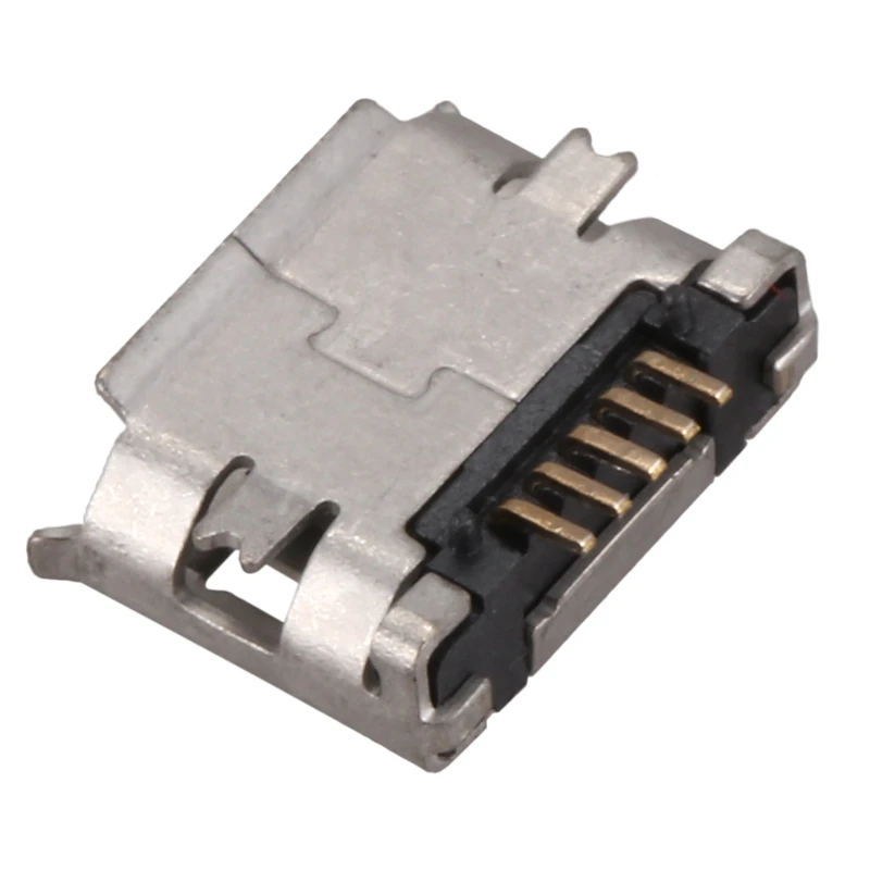 Фото 10 Pieces Micro USB Type B Female 180 Grade 5 Pin Surface Mount SMD Welding Jack Обустройство дома 10 Pieces Micro USB Type B Female 180 Grade 5 Pin Surface Mount SMD Welding Jack Обустройство дома