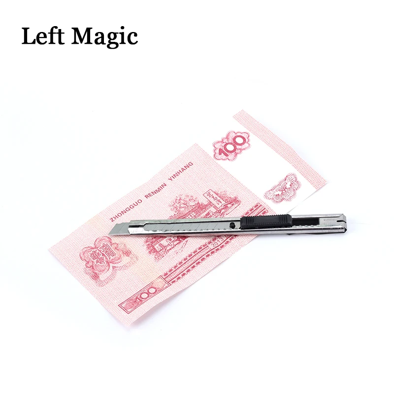 Волшебный Нож для фокусов Masuda с лезвием Биллом иллюзия трюки надувные аксессуары