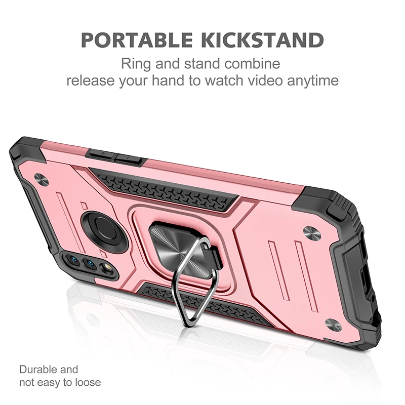 

Anti-shock Phone Case For Samsung Galaxy A10S Camera Protection Ring Stand Car Holder Cover Coque