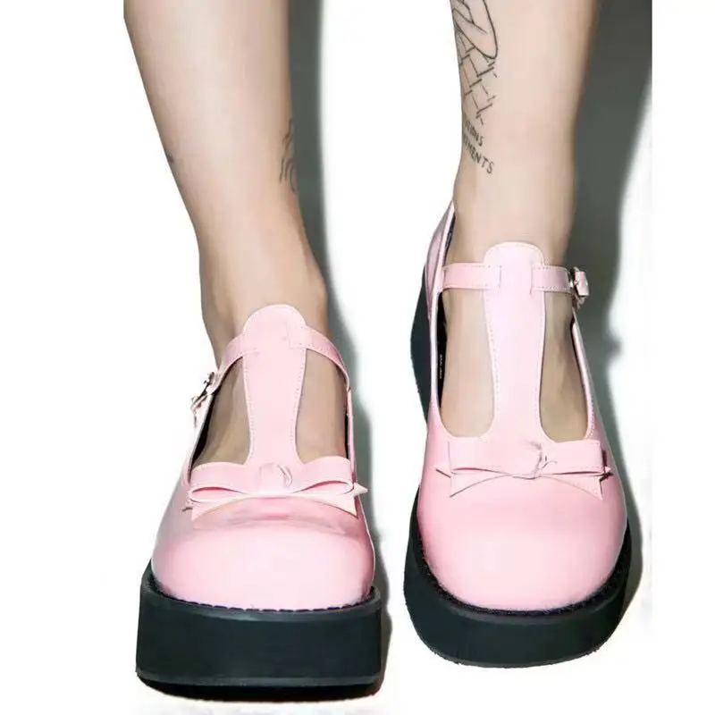 Женские туфли-оксфорды на плоской подошве повседневные Черные кожаные туфли