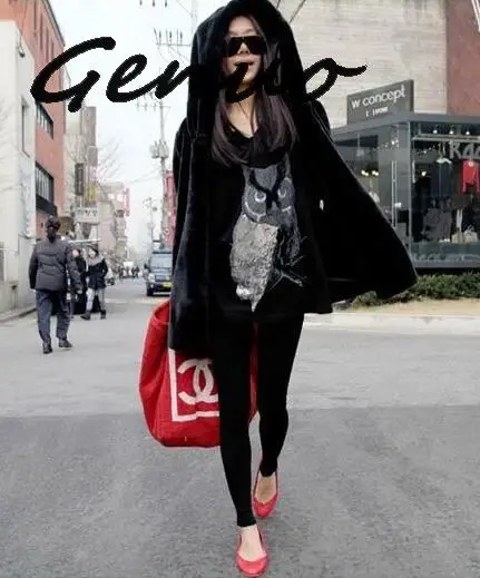 

Genuo Faux Fur Coat 2019 Winter Women's Plus Size Mink Fur Coats Hooded Fur Overcoats Cheap Womens Autumn Jackets Outerwear