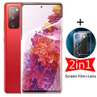 Гидрогелевая пленка 2 в 1 для экрана Samsung Galaxy S20 FE Note 20 Ultra Sumsung Note20 S20 Ultra S21 Ultra 5G