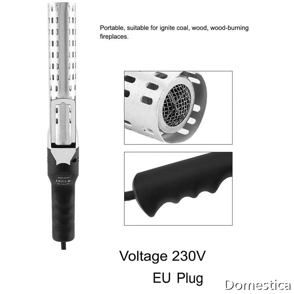 bbq barbecue starter fire charcoal device kitchen tools advanced electric charcoal lighter accessories grill fire lighting tools free global shipping