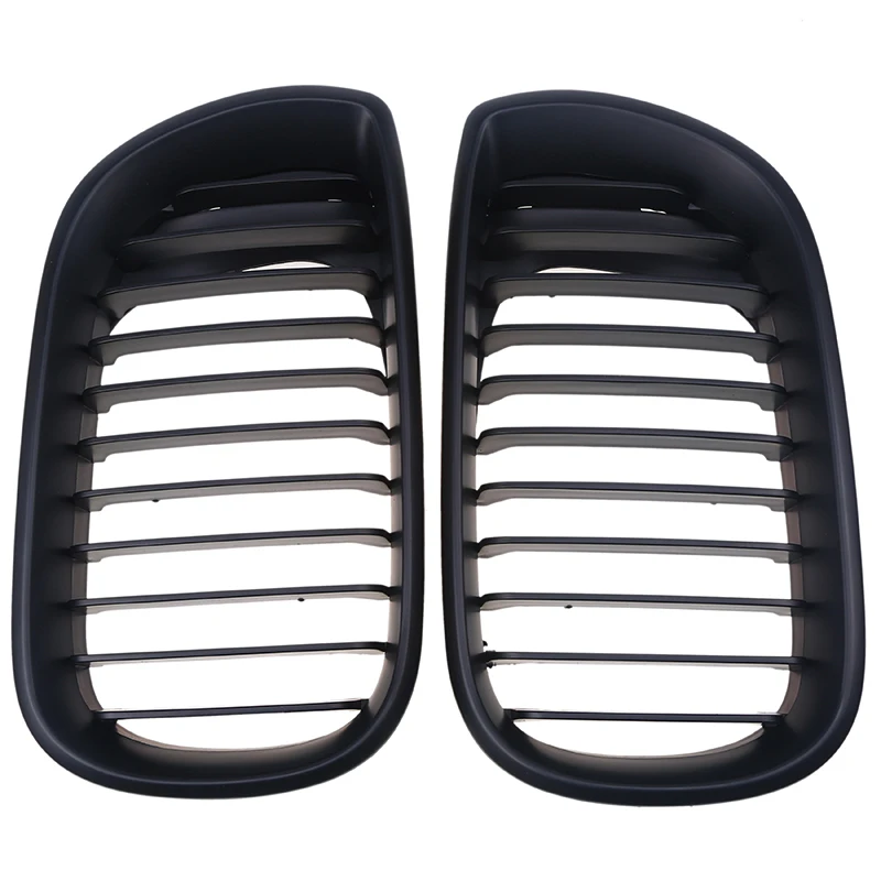Автомобильный Стайлинг POSSBAY матовая черная передняя решетка радиатора решетки