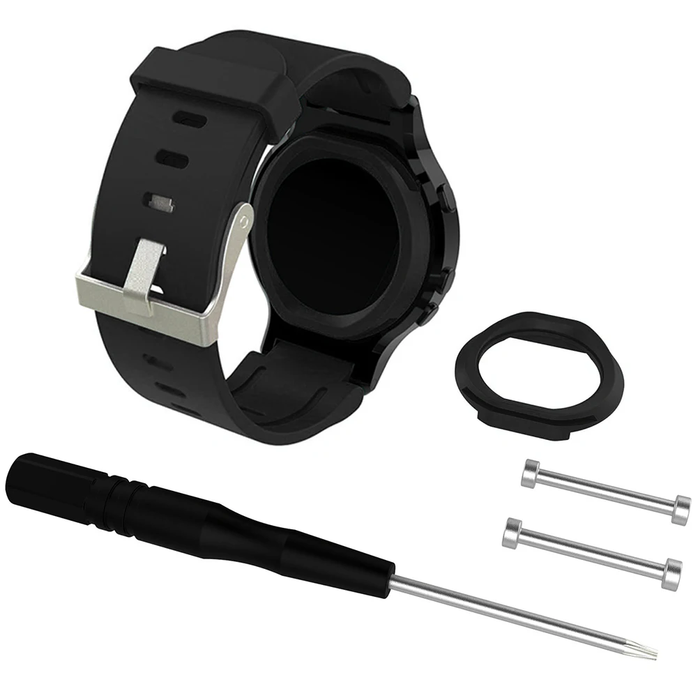 Black Для Garmin Forerunner 225 ремешок для часов мягкий силиконовый сменный Браслет для наручных часов Garmin Forerunner 225 ремешок для часов - Цвет: Black
