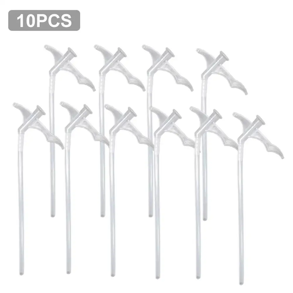 

10Pcs Spray Foam Replacement Tubes Nozzle Plastic Gap Filling Tube Draft Tube Accessories For DIY Spraying Drop Shipping