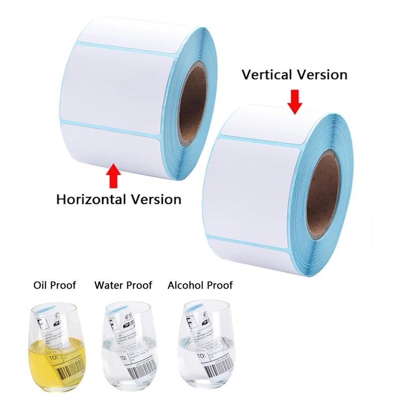 Термобумага термоэтикетка наклейка бумага Ширина 20 мм ~ 100 термобумага с верхним