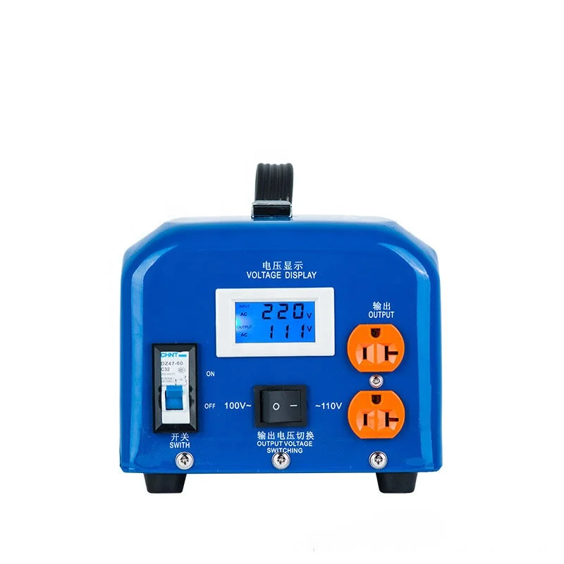 

220V to 110V Single Phase industralTransformer Power Adapter 3000W