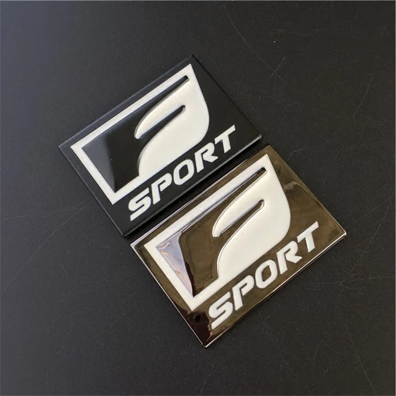 Универсальная металлическая эмблема F Sport дверная наклейка значок автомобильная