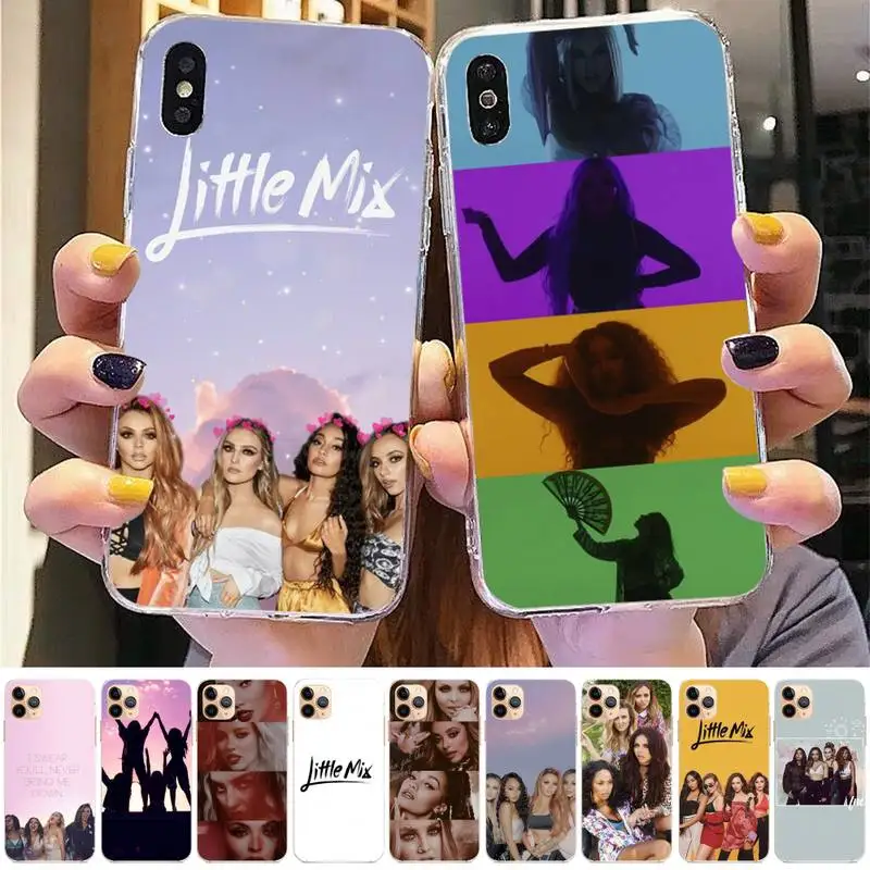 

Little Mix Phone Case for iphone 13 8 7 6 6S Plus X 5S SE 2020 XR 11 12mini pro XS MAX