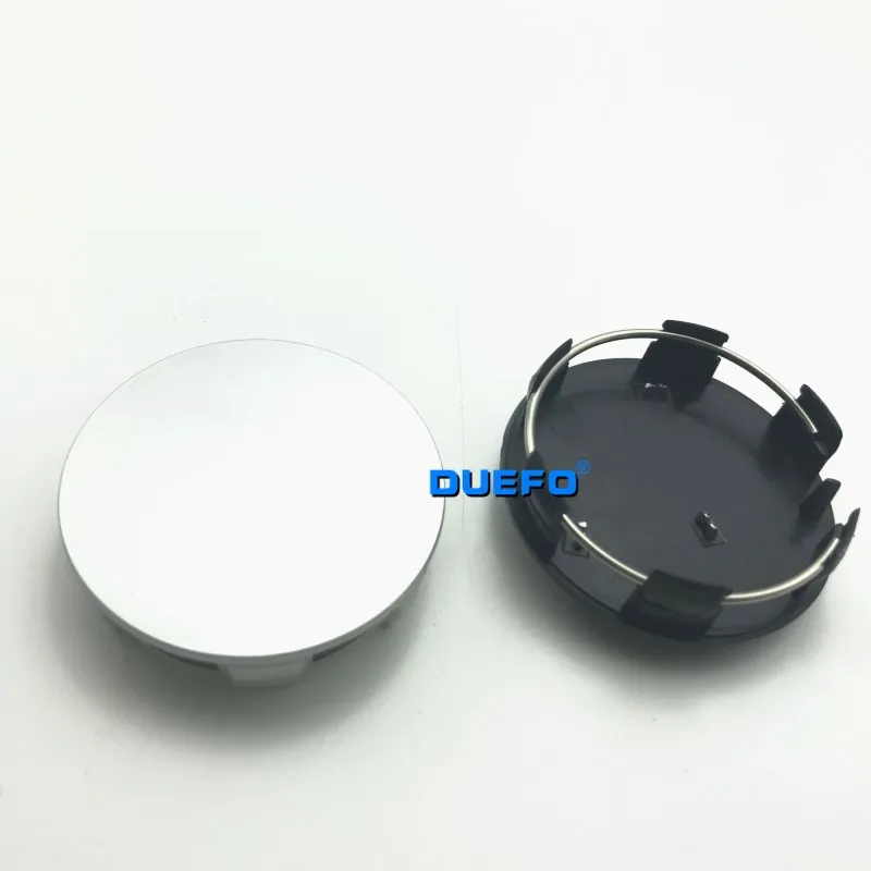

20Pcs Black/Silver Wheel Center Caps Hubs 60mm ,Fits for Car Sticker for Peugeot 107 206 207 307 308 406 407 408 508 EMBLEM