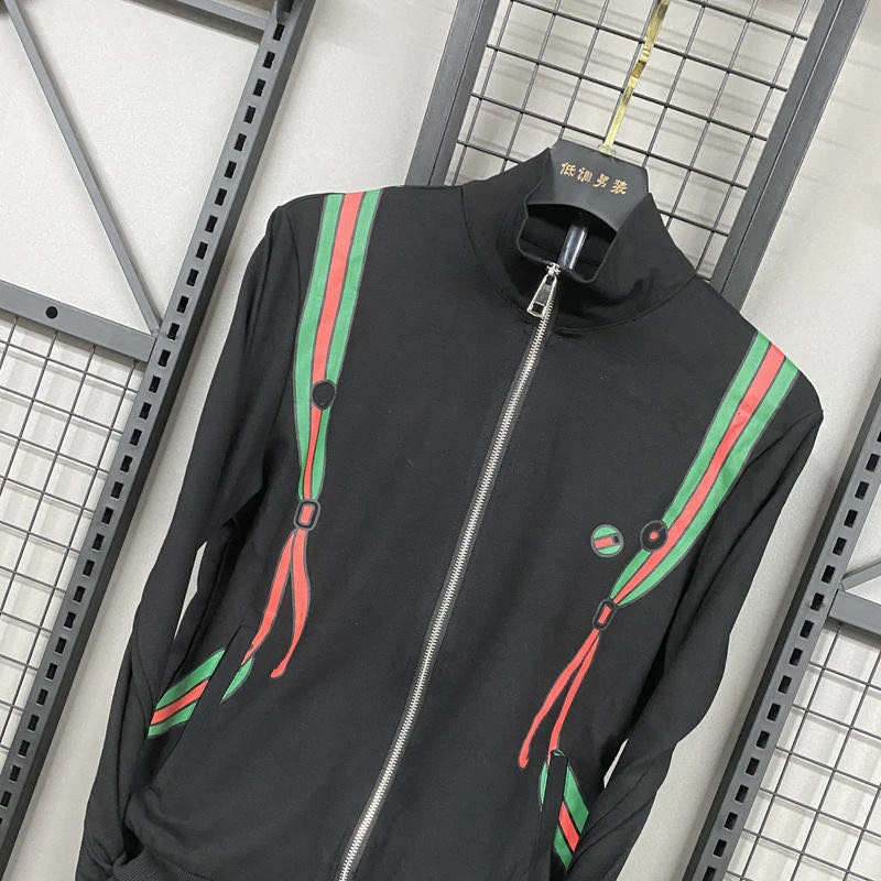 

Early autumn new leisure sports two-piece suit men's long-sleeved trousers personalized suit