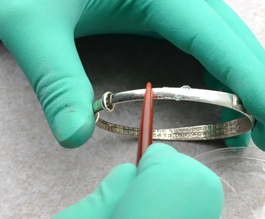 Кольцо Sizer Magic Faux агатовый нож полировальный ручной инструмент для золота и