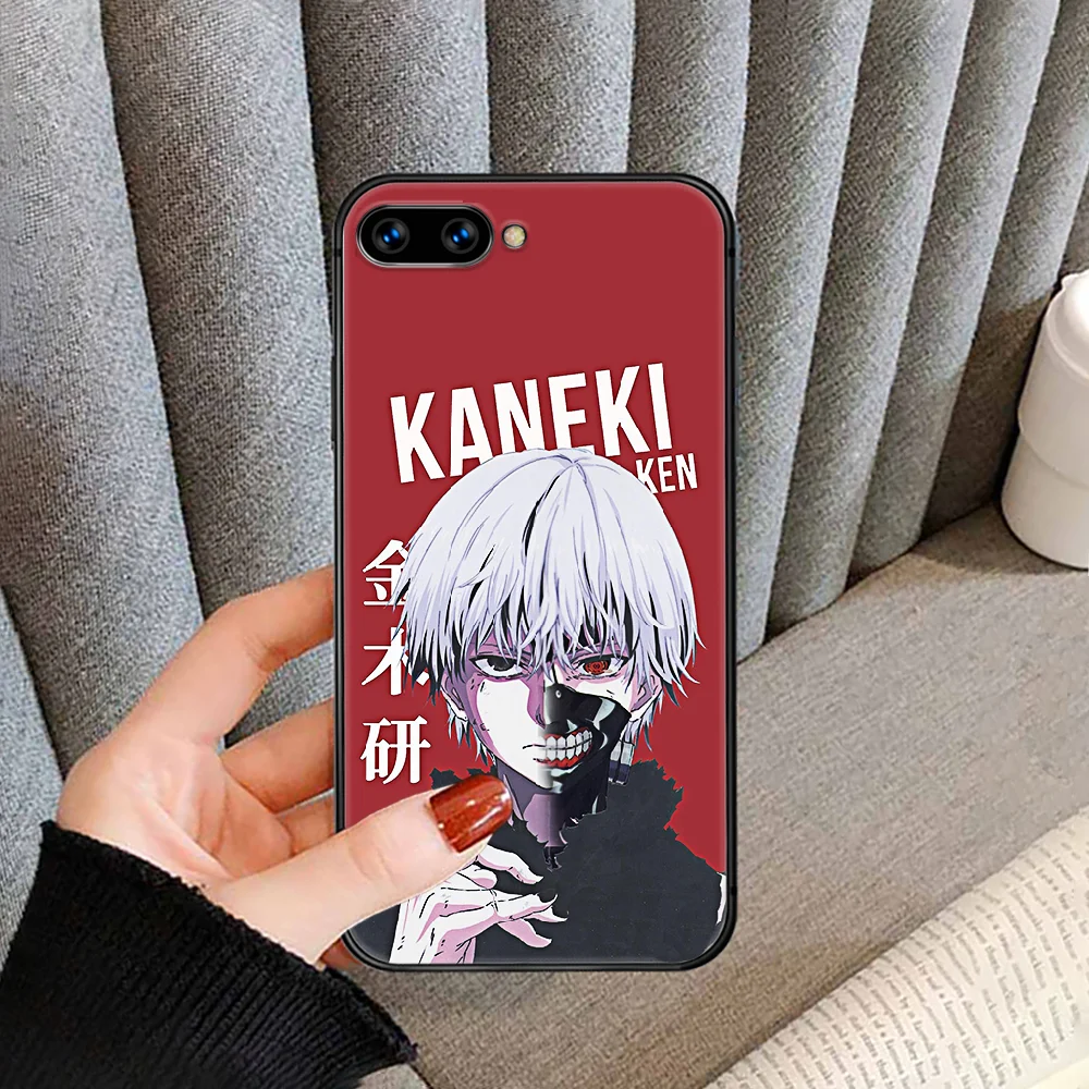 

Anime Tokyo Ghouls Japan Phone Case For HUAWEI honor nova 5 7 8 9 10 20 30 A C T I X Lite Pro black prime painting hoesjes tpu